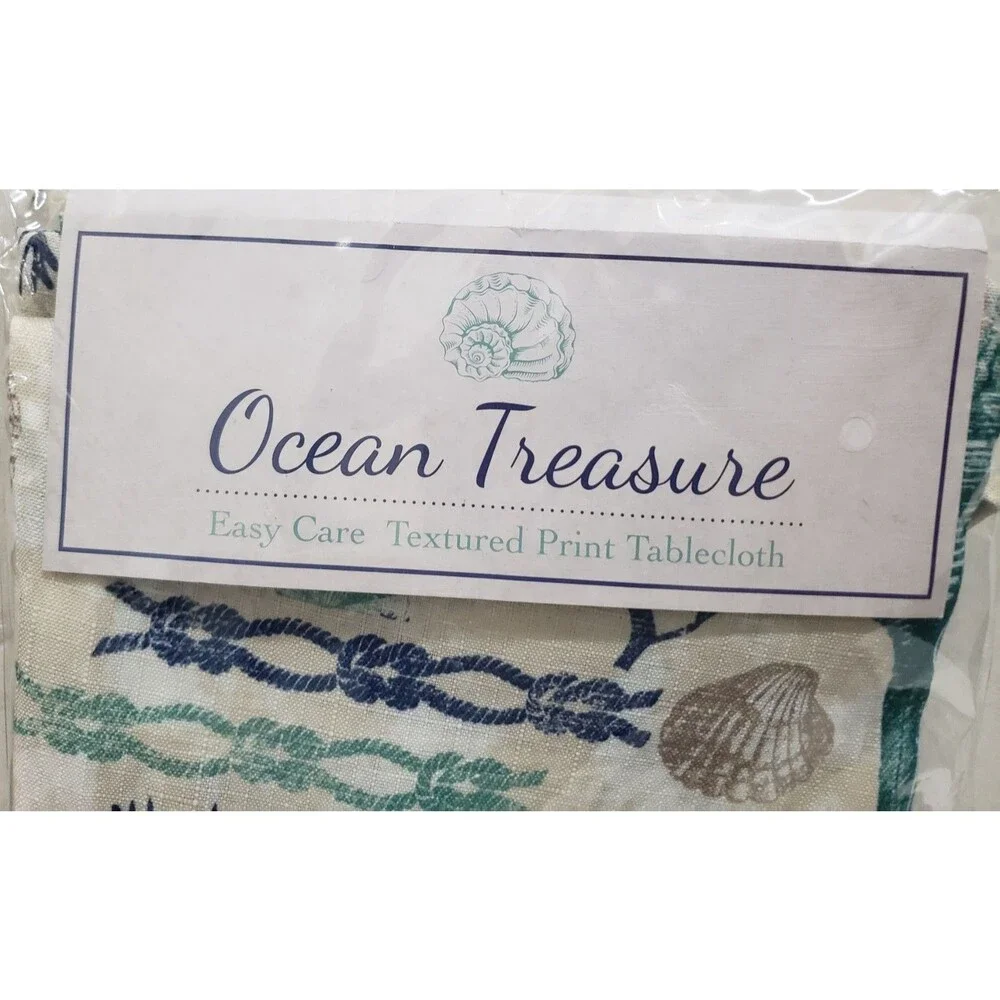 Printed Fabric Tablecloth 60